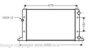 VW 1E0121253A Radiator, engine cooling